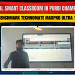 Digital Smart Classroom in Purbi Champaran | Benchmark Technomate Maxpro Ultra 14