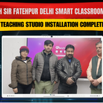 Ritesh Sir Fatehpur Delhi Smart Classroom Setup | Teaching Studio Installation Complete