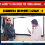 Advanced Digital Teaching Setup for Chandan Kumar  , Sitamarhi | Benchmark Technomate Galaxy 14