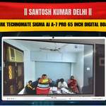 Santosh Kumar Delhi | Benchmark Technomate Sigma AI A-7 Pro 65 Inch Digital Board Setup