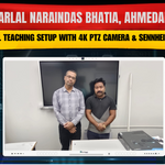 Amarlal Naraindas Bhatia, Ahmedabad | Digital Teaching Setup with 4K PTZ Camera & Sennheiser Mic