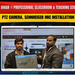 Nawada Bihar में Professional Classroom & Teaching Studio Setup | PTZ Camera, Sennheiser Mic Installation