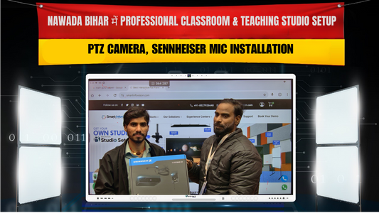 Nawada Bihar में Professional Classroom & Teaching Studio Setup | PTZ Camera, Sennheiser Mic Installation