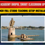 HTMK Academy Bhopal Smart Classroom Upgrade | 75 Inch Full Studio Teaching Setup Installation