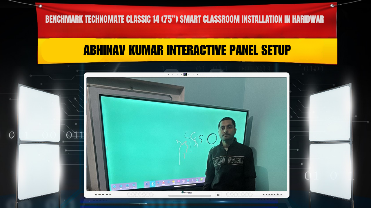 Smart Classroom Setup by Benchmark Technomate