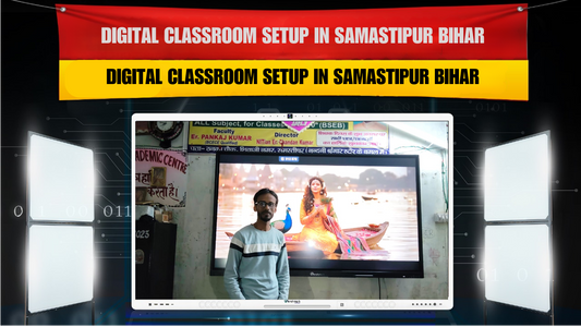 Pankaj Kumar’s Classroom Modernization in Samastipur with 75” Smart Board