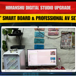 Himanshu Faizabad (Ayodhya) – Benchmark Technomate Sigma AI A-7 Pro 75” Smart Panel & Complete Digital Studio Setup Installation