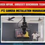 Dr Praveen Nipane, Amravati में Benchmark Technomate 4K PTZ Camera Installation