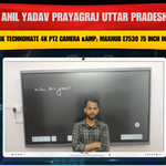 Anil Yadav Prayagraj Uttar Pradesh | Benchmark Technomate 4K PTZ Camera &amp; Maxhub E7530 75 Inch Installation