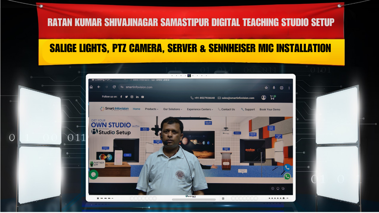 Ratan Kumar Shivajinagar Samastipur Digital Teaching Studio Setup | Sa ...
