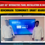 Galaxy 65” Smart Board Setup in Nashik | Benchmark Technomate Installation at Chetana Foundation