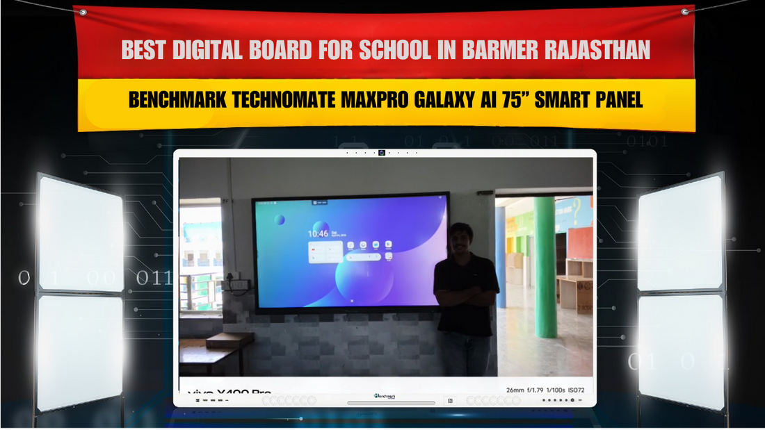 Best Digital Board for School in Barmer Rajasthan – Galaxy AI 75” Smart Panel