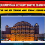 Jaipur Rajasthan me Smart Digital Board Setup | Interactive Panel for Coaching &amp; Schools | Smart Infovision