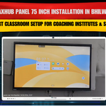 MAXHUB Panel 75 Inch Installation in Bhilwara | Smart Classroom Setup for Coaching Institutes & Schools