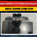 Benchmark Technomate 4K PTZ Camera Installation in Kolkata | Digital Teaching Studio Setup
