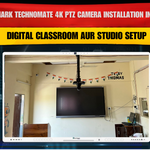 Benchmark Technomate 4K PTZ Camera Installation in Satara Maharashtra | Studio Setup