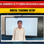 Benchmark Technomate 4K PTZ Camera Installation in Khordha Odisha | Digital Teaching Setup