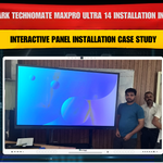 Benchmark Technomate MaxPro Ultra 14 Installation in Gwalior – Complete Smart Class Setup