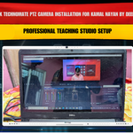 Benchmark Technomate PTZ Camera Installation for Kamal Nayan by Deepak Kumar | Professional Teaching Studio Setup