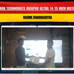 Benchmark Technomate MaxPro Ultra 14 75 Inch Installation in Nashik Maharashtra