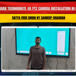 Benchmark Technomate 4K PTZ Camera Installation in Bareilly, Uttar Pradesh for Satya Veer Singh by Sandeep Chauhan