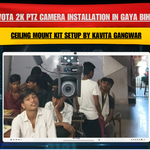 Evota 2K PTZ Camera Installation in Gaya Bihar | Ceiling Mount Kit Setup by Kavita Gangwar