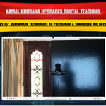 Kamal Khurana Upgrades Digital Teaching with Maxhub E3 75", Benchmark Technomate 4K PTZ Camera & Sennheiser Mic in Chandigarh