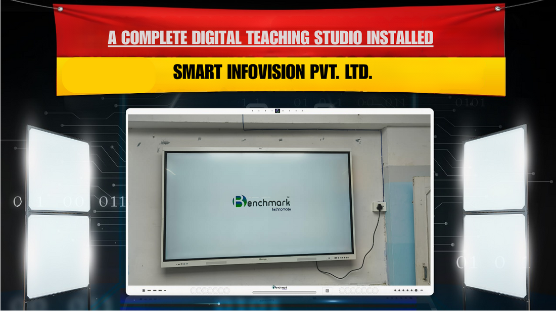 A Complete Digital Teaching Studio Installed in Jaipur for Modern Educators
