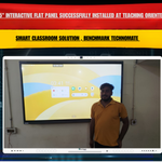 Maxhub E3 75" Interactive Flat Panel Successfully Installed at Teaching Oriented, Darbhanga, Bihar | Smart Classroom Solution