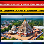 Interactive Flat Panel & Digital Board in Ranchi | Smart Classroom Solutions by Benchmark Technomate