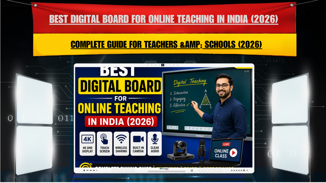 Best Digital Board for Online Teaching in India (2026) | Complete Buying Guide