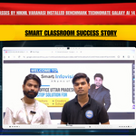Smart Classes By Nikhil Varanasi Installed Benchmark Technomate Galaxy AI 14 Panel (75") | Smart Classroom Success Story
