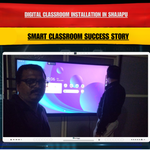 Digital Classroom Installation in Shajapur | Benchmark Technomate