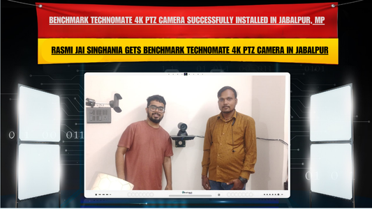 Benchmark Technomate 4K PTZ Camera for Professional Lecture Recording in Jabalpur