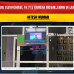 Benchmark Technomate 4K PTZ Camera Installation in Laxmi Nagar | Nitesh Kumar