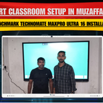 Smart Classroom Setup in Muzaffarpur | Benchmark Technomate MaxPro Ultra 16 Installation