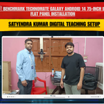 Benchmark Galaxy Android 14 Digital Board Installation in Jharkhand