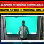 Mobicare UD Jalpaiguri, West Bengal में Benchmark Technomate Classic 16 86-Inch Interactive Flat Panel का Professional Installation