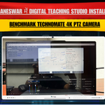 Bhubaneswar में Digital Teaching Studio Installation | Benchmark Technomate 4K PTZ Camera