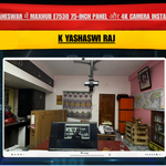 Bhubaneswar में MAXHUB E7530 75-Inch Panel और 4K Camera Installation | K Yashaswi Raj