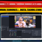 Vivek Priyadarshi के लिए Barbigha में Benchmark Technomate 4K PTZ Camera Installation | Digital Teaching Studio Setup