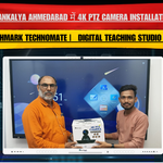 Sankalya Ahmedabad में 4K PTZ Camera Installation | Benchmark Technomate