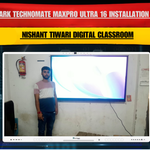 Nishant Tiwari Unnao में Benchmark Technomate MaxPro Ultra 16 75-Inch Panel Installation