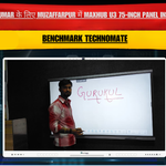 Ashish Kumar के लिए Muzaffarpur में MAXHUB U3 75-Inch Panel Installation by Benchmark Technomate