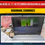 Pavan Kumar के लिए Samastipur, Bihar में Benchmark Technomate MaxPro Ultra 16 75-Inch Panel और 4K PTZ Camera Installation
