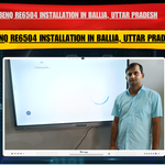 Rajesh Kumar Pandey | BenQ RE6504 Installation in Ballia, Uttar Pradesh