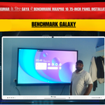 Nitesh Kumar के लिए Gaya में Benchmark MaxPro 16 75-Inch Panel Installation