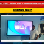 Nitesh Kumar के लिए Gaya में Benchmark MaxPro 16 75-Inch Interactive Flat Panel Installation