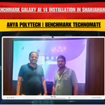 M/s Anya Polytech & Fertilizers Limited के लिए Shahjahanpur में Benchmark Galaxy AI 14 75-Inch Interactive Flat Panel की सफल Installation