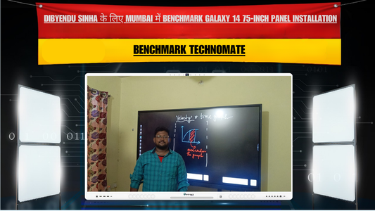 Dibyendu Sinha के लिए Navi Mumbai में Benchmark Galaxy 14 75-Inch Panel Installation